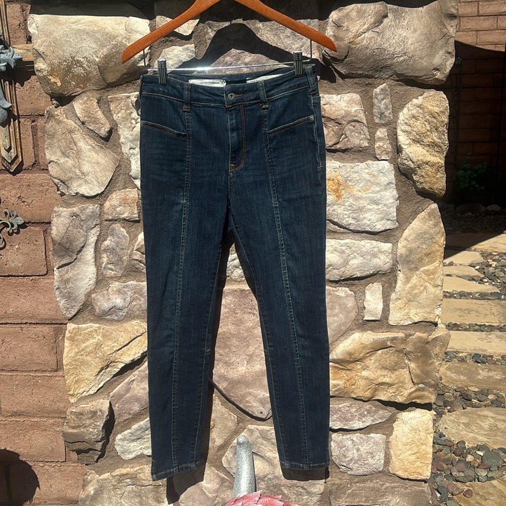 Pilcro by Anthropologie High Rise Denim Leggings Size 29